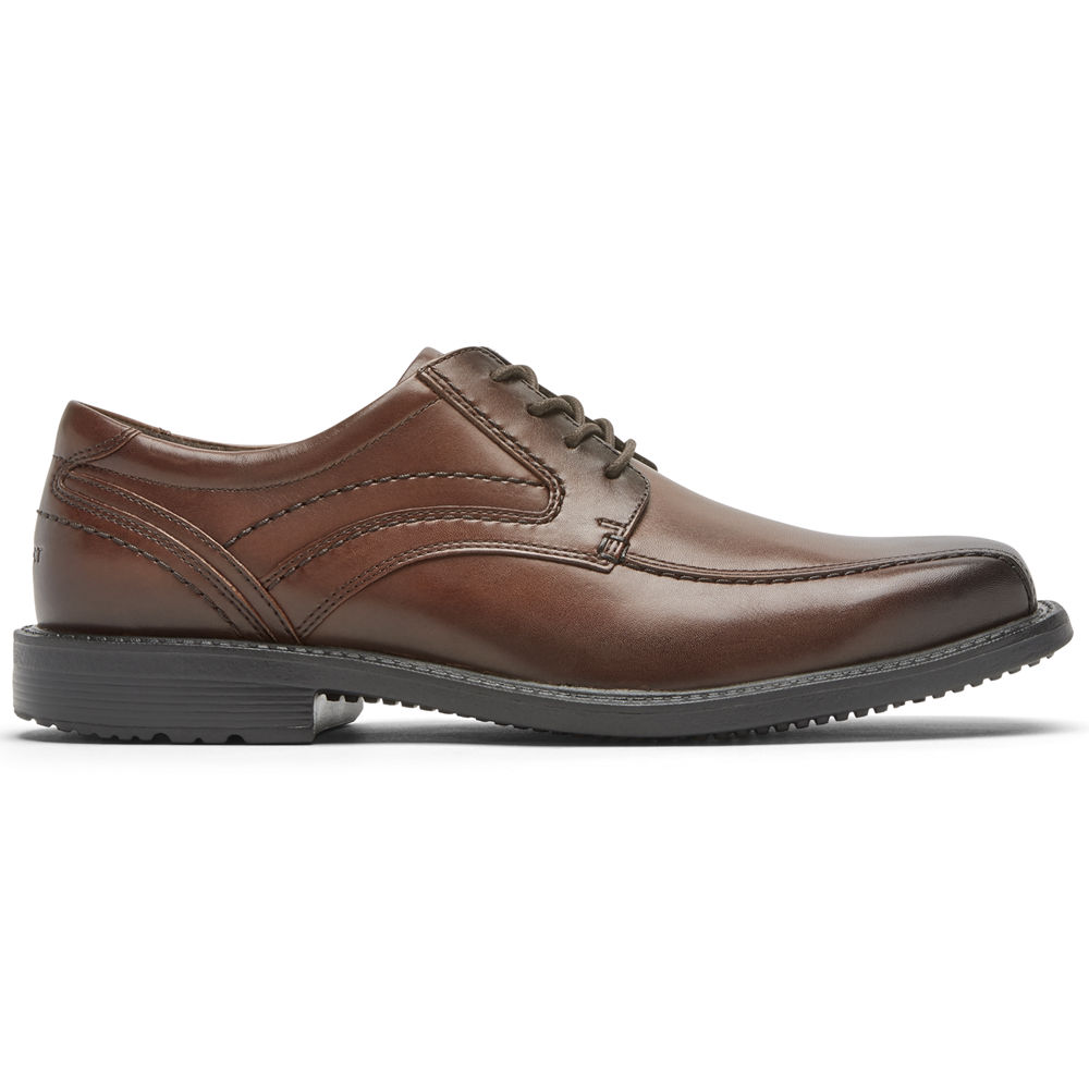 Rockport Oxfords For Mens Brown - Style Leader 2 Bike Toe - BT5860294